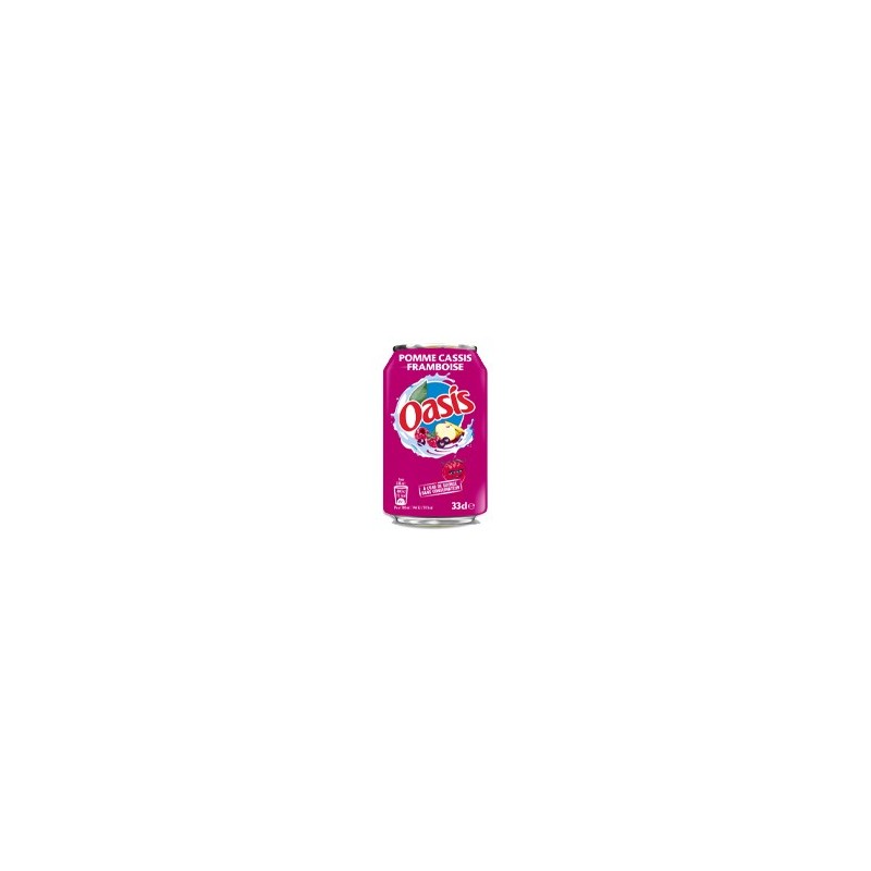 Oasis pomme cassis framboise