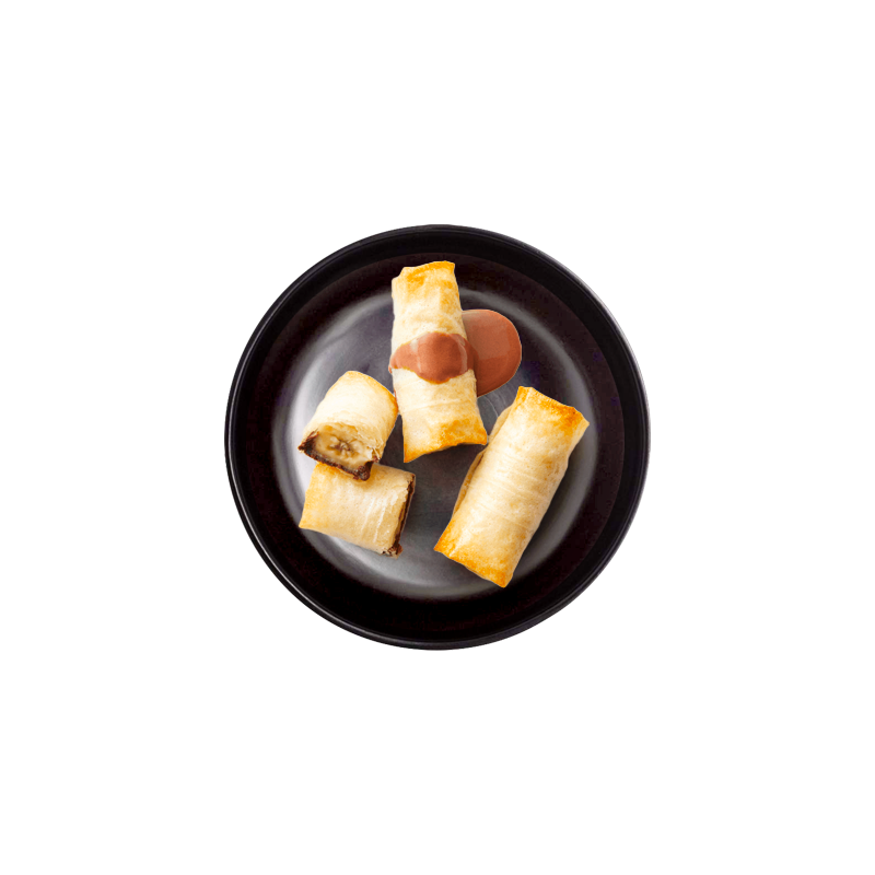 Nems nutella banane x3